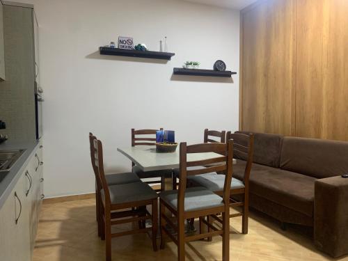 A seating area at Seaview Vlora