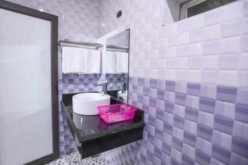 Phòng tắm tại Tam Coc Charming Bungalow