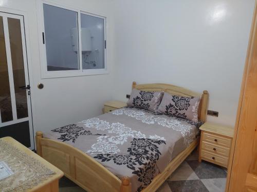 Postel nebo postele na pokoji v ubytování Appartement Al Hoceima