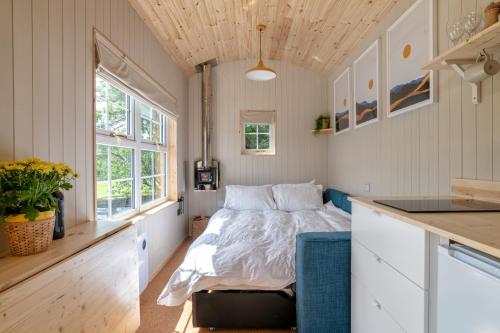 Enchanting Tiny House with wood burner and hot tub in Cairngorms