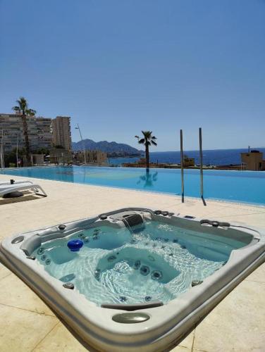 Sunset Cliffs Luxury Apartment 100m from the Benidorm Beach ...