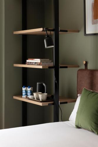 Postel nebo postele na pokoji v ubytování TOC Hotel Las Ramblas