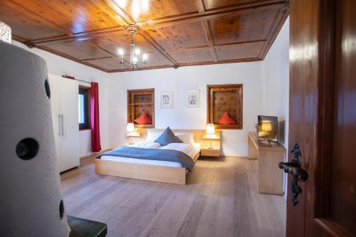 Chalet Rosenwegにあるベッド