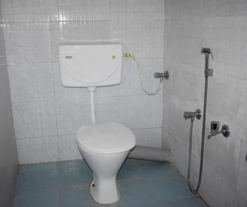 Phòng tắm tại Manas Ray Homestay