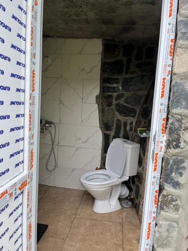 Koupelna v ubytování Guesthouse Tanano/Dodo
