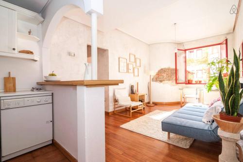 Peaceful 1bd apt in Conde Duque