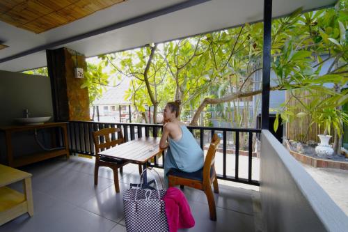 Balcone o terrazza di Villa Cha-Cha Salad Beach Koh Phangan