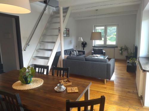 Posezení v ubytování Apartamenty 47