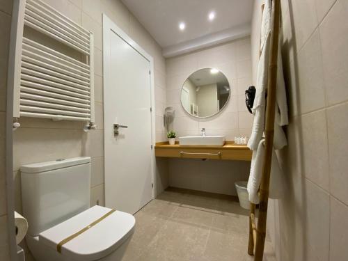 Koupelna v ubytování Hotel Rural - El Rincón de Don Pelayo