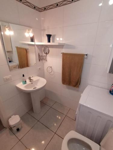 Kylpyhuone majoituspaikassa Colina Apartmen