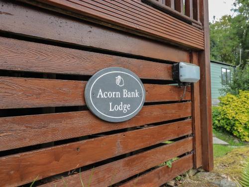 Certifikát, hodnocení, plakát nebo jiný dokument vystavený v ubytování Acorn Bank Lodge