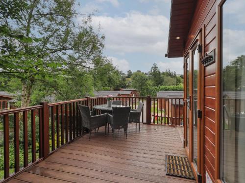 Balkón nebo terasa v ubytování Acorn Bank Lodge
