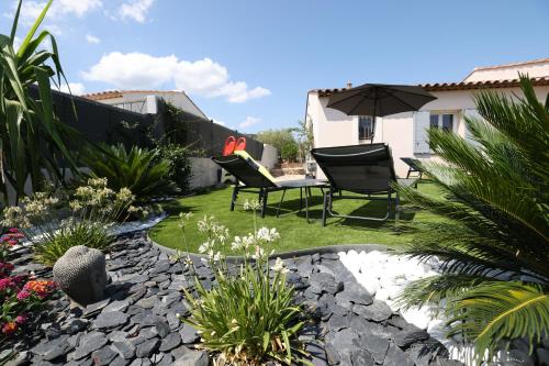 Photo de la galerie de l'établissement Superbe Villa climatisée, piscine, jardin, parking, au Plan-de-la-Tour