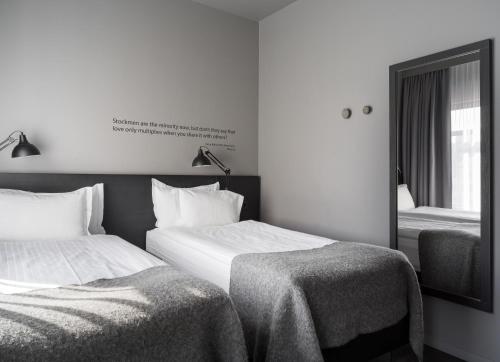 Postel nebo postele na pokoji v ubytování Skuggi Hotel by Keahotels
