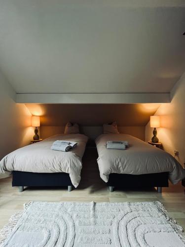 Letto o letti in una camera di Villa de charme chez Malika & Max