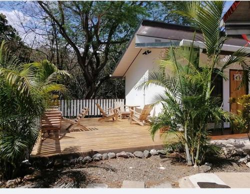 Zahrada ubytování Villa 2 Coral Carrillo