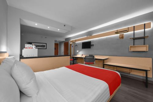 Katil atau katil-katil dalam bilik di City Express by Marriott Ciudad Juárez