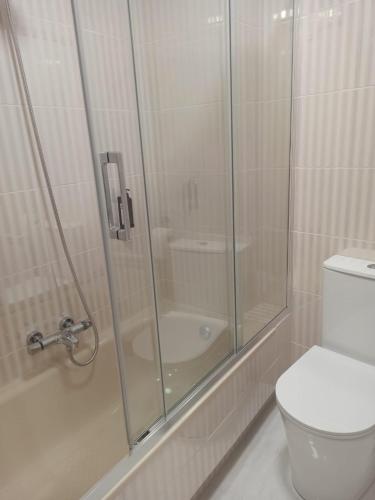 Phòng tắm tại Casa andaina