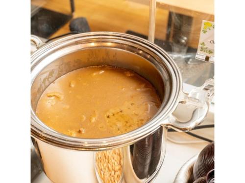 a pot filled with peanut butter and jelly at Hotel Terrace The Square Hitachi - Vacation STAY 16979v in Hitachi