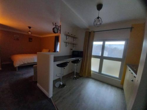 Postel nebo postele na pokoji v ubytování La Grelauderie 3