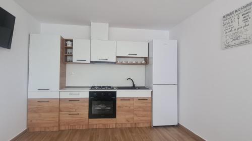 Dapur atau dapur kecil di Pensiunea Anisoara