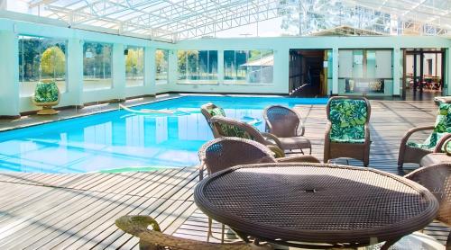 The swimming pool at or close to Goldmen Hotel Fazenda