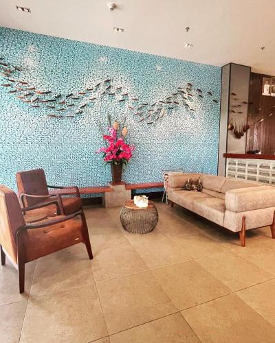 Un lugar para sentarse en Win Hotel