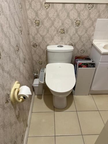 Un baño de Lucky house