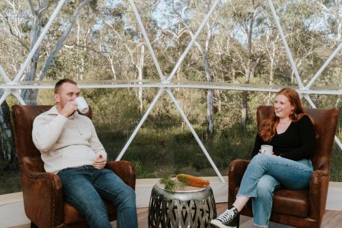 Huéspedes de Scribbly Farm, Boutique Southern Highlands Accommodation
