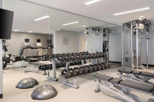 Palestra o centro fitness di Courtyard Salt Lake City Airport