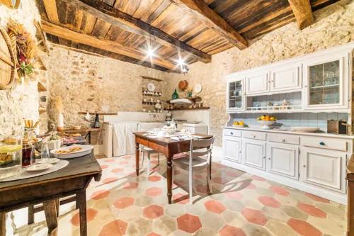 Nhà bếp/bếp nhỏ tại San Nicola Ospitalità Diffusa