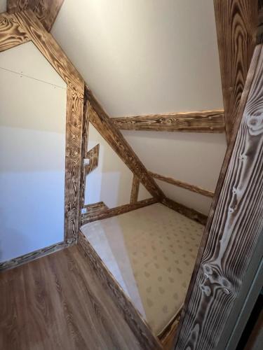 Postel nebo postele na pokoji v ubytování Apartamenty i Domki Taterka