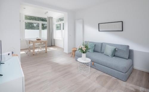 Χώρος καθιστικού στο Strandloft Eins Norderney