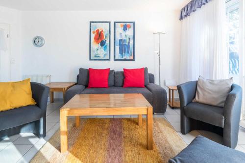 Χώρος καθιστικού στο Haus Jenny Wohnung C 4