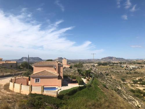 Una vista aérea de Villa Buena Vista