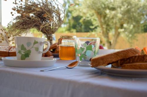 Frukostalternativ för gäster på Dimora Arborea