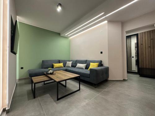Posezení v ubytování Top Line & Modern Apartments in Ioannina