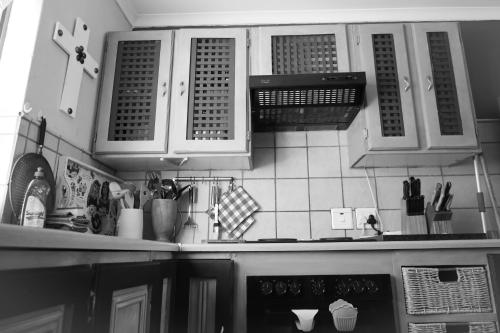 Dapur atau dapur kecil di 2 Sisters Retreat