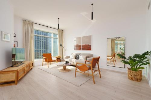 Fotografie z fotogalerie ubytování Maison Privee - Modern Chic Apt with Spectacular Downtown Views v Dubaji