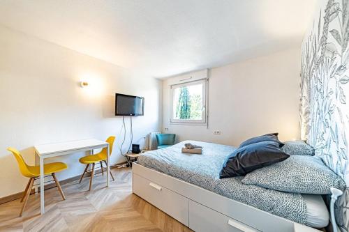 Photo de la galerie de l'établissement Le petit Audrey- nice studio -Flachet, à Villeurbanne