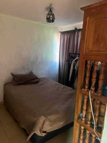 Кровать или кровати в номере Casa vacacional