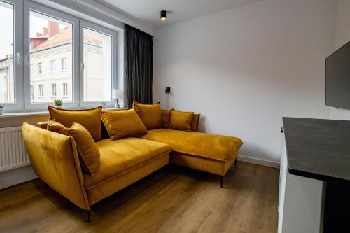 Posezení v ubytování Apartament Alpaka 2