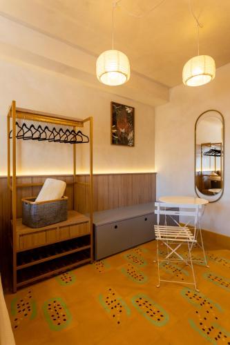Una cama o camas en una habitación de Studio Savana