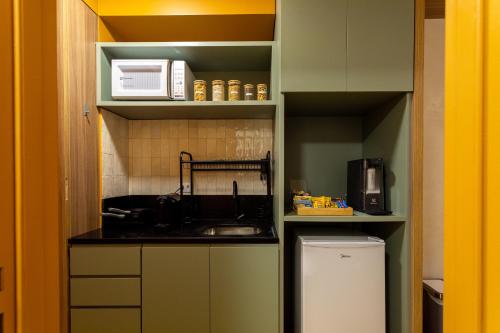 Una cocina o cocineta en Studio Savana