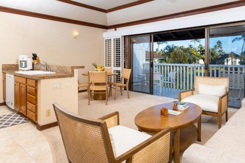 Balkoni atau teres di Luxury condo in Poipu