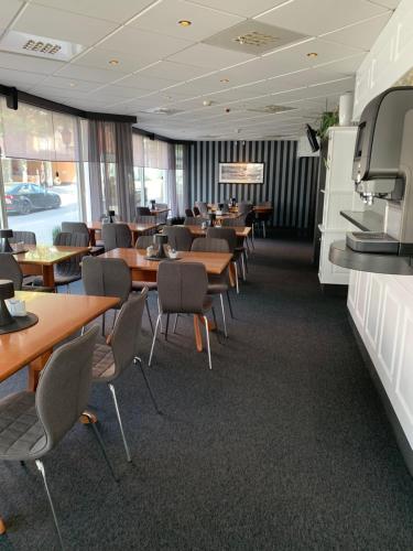 Kuchyň nebo kuchyňský kout v ubytování Bodø Hotel