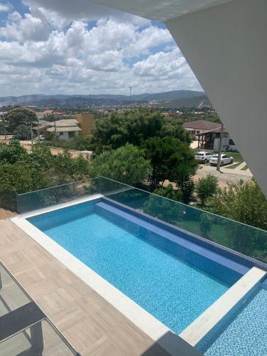 Πισίνα στο ή κοντά στο Casa Grande em GRAVATÁ RS3-27