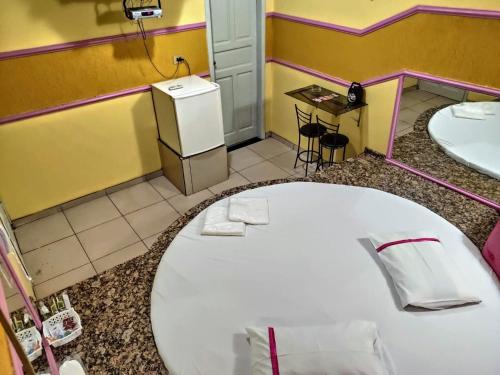 Postel nebo postele na pokoji v ubytování Hotel Paraíso