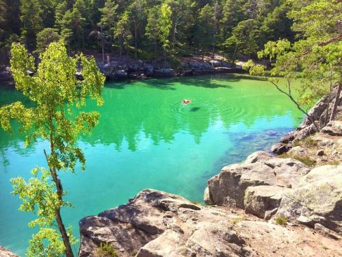 Un paisaje natural cerca de la casa vacacional