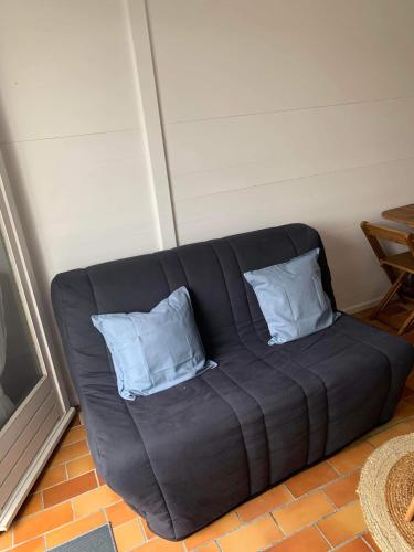Ruang duduk di Évasion en Bord de Mer Maison Tout Confort à La Faute-sur-Mer